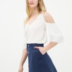 Dekolteli Koton Bluz Modelleri