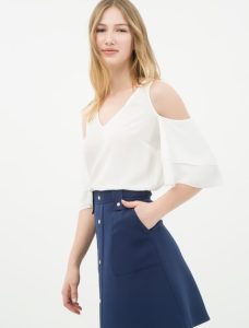 Dekolteli Koton Bluz Modelleri