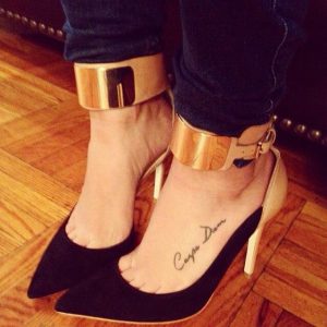 Kadın Bacak ve Ayak Dövme Modelleri 19