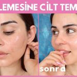evde derinlemesine cilt temizlig