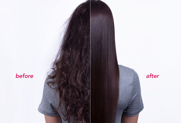keratin saç bakımı önce ve sonra