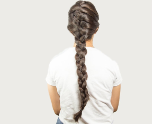 Tek Fransız saç modeli