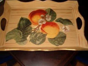 ahşap boyama büyük sandık örneği