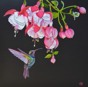 ahşap boyama çiçeklik modelleri