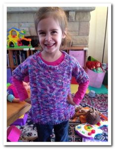 yarim kol kiz cocuk orgu suveteri 1