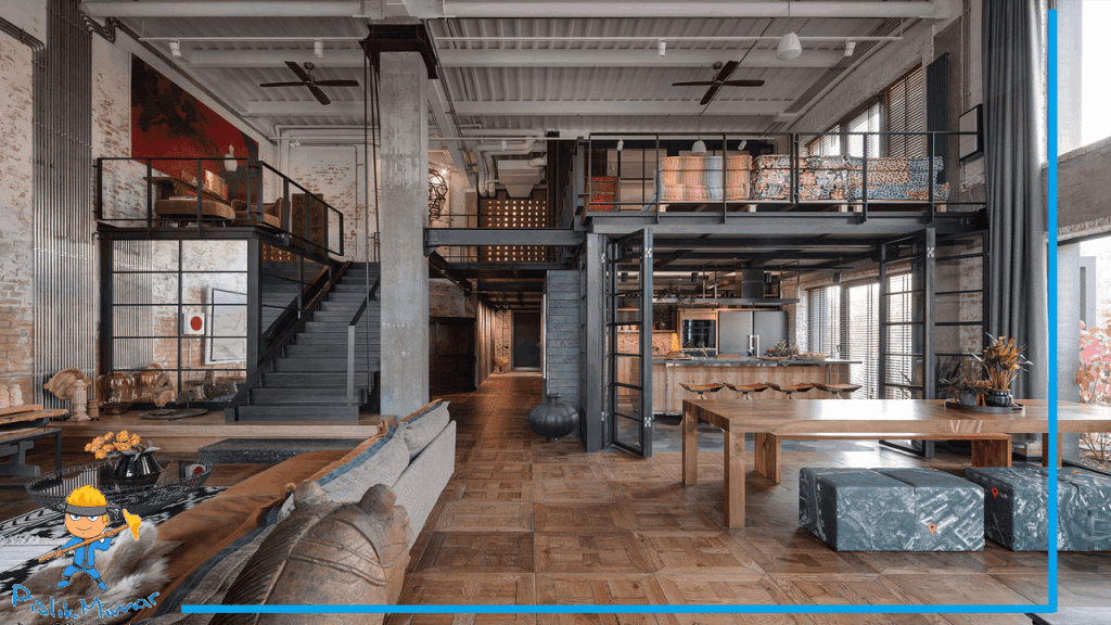 Loft Ev Tasarımları, Yeni Moda Loft Ev Modelleri Cati Kati Tarzi Dekorasyon