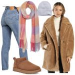 Ugg Boots ile Gunluk Rahat Kis Kiyafeti